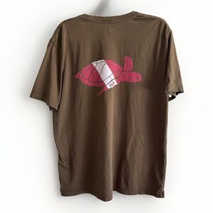 PADI Scuba Diving Shirt Mens L Geeen sea turtle ocean surf